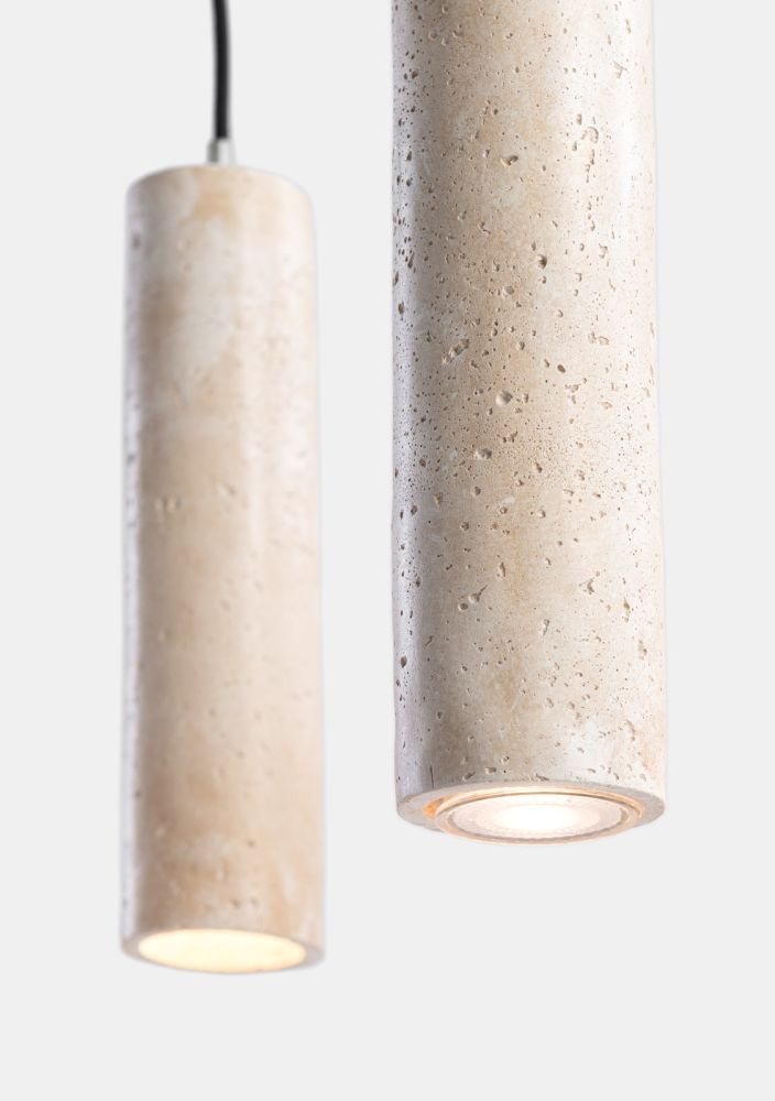 Pimmy hanglamp 3*e27 2*gu10 - Beige - Afbeelding 3