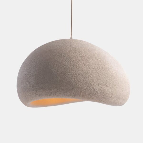 Isha hanglamp 1*e27 - Cremekleurig