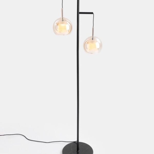 Rae vloerlamp 2*led - Amber