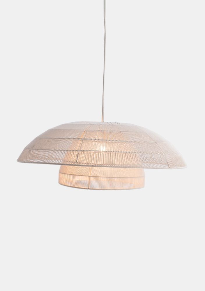 Onno hanglamp 1*e27 - Cremekleurig