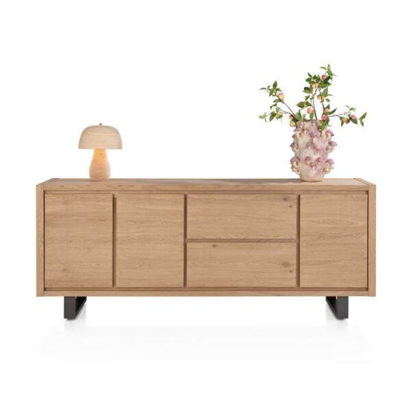 image Bonaire, dressoir 225 cm - 3-deuren + 2-laden