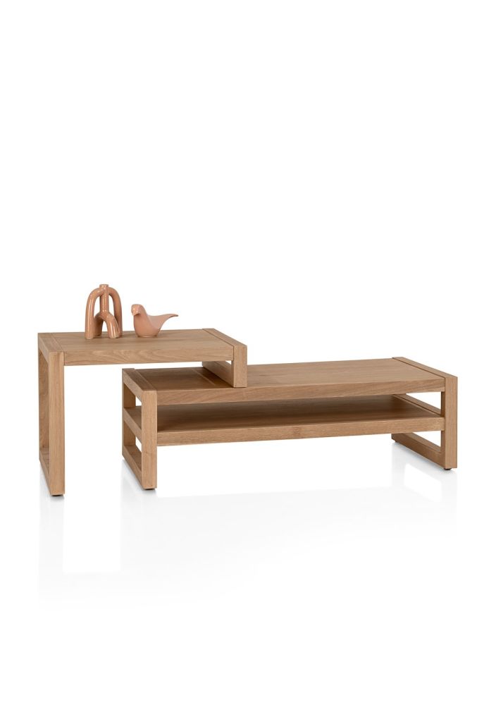 Bonaire, salontafelset 120 x 60 cm + 60 x 70 cm - Afbeelding 2