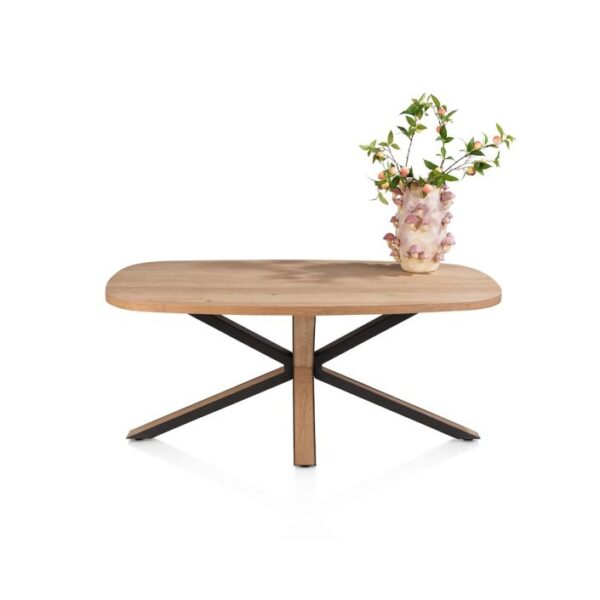 Bonaire, eetkamertafel ovaal 180 x 110 cm
