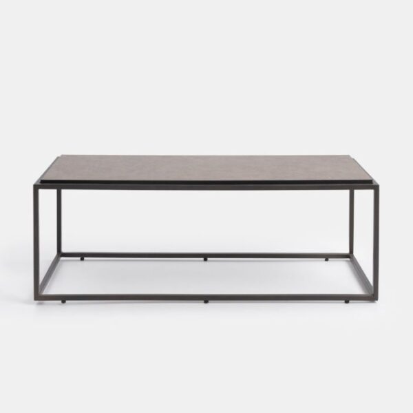Stand up salontafel rechth. h35cm - Bruin