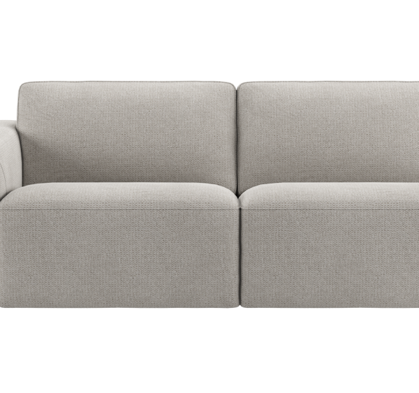 image Babette, 3-zits arm links - electrisch 1 motor + 1 hoofdsteun - bonellvering