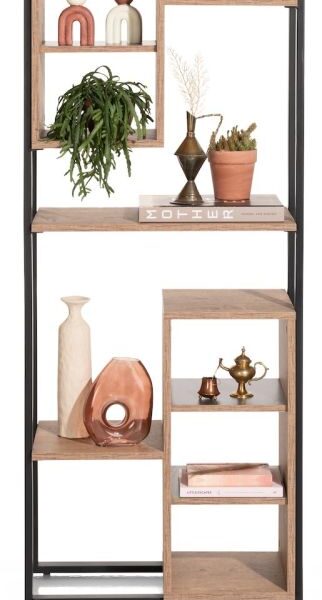 Pantin, roomdivider 8-niches + 6-wijnrekken