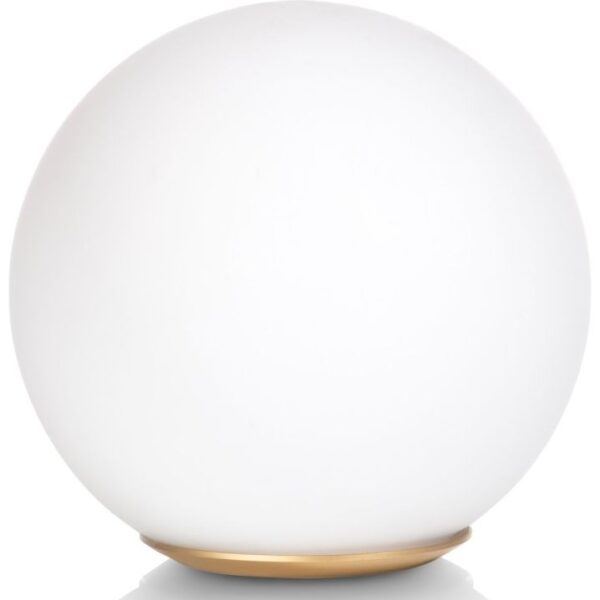Bali glazen bol D12cm - Wit