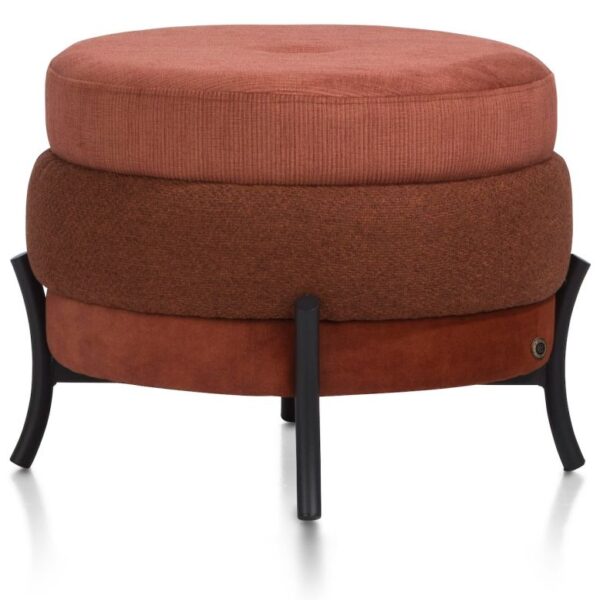 Timeless - Macaron poef H43cm - koper