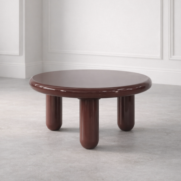 Mauro salontafel h38cm - Bordeaux