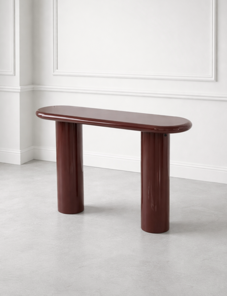 Mauro wandtafel 120cm - Bordeaux - Afbeelding 2