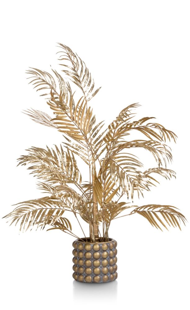 Areca Palm plant H105cm - Goud - Afbeelding 2