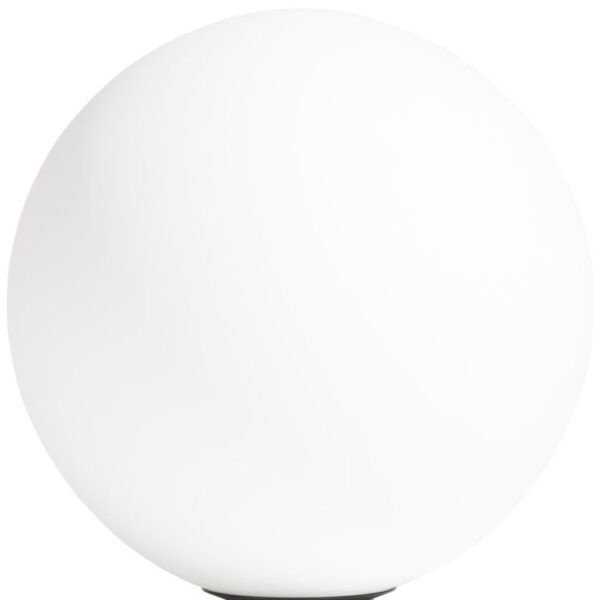 Ally glazen bol D30cm - Wit