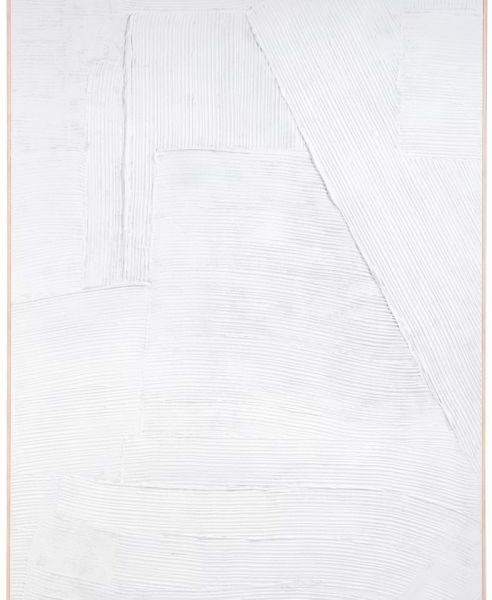 image Master Strokes schilderij 120x180cm - Wit