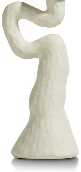 Debra kandelaar H30cm - Cremekleurig