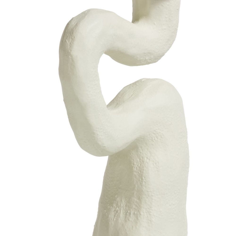 Debra kandelaar H30cm - Cremekleurig - Afbeelding 4
