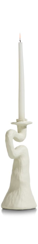 Debra kandelaar H30cm - Cremekleurig - Afbeelding 5