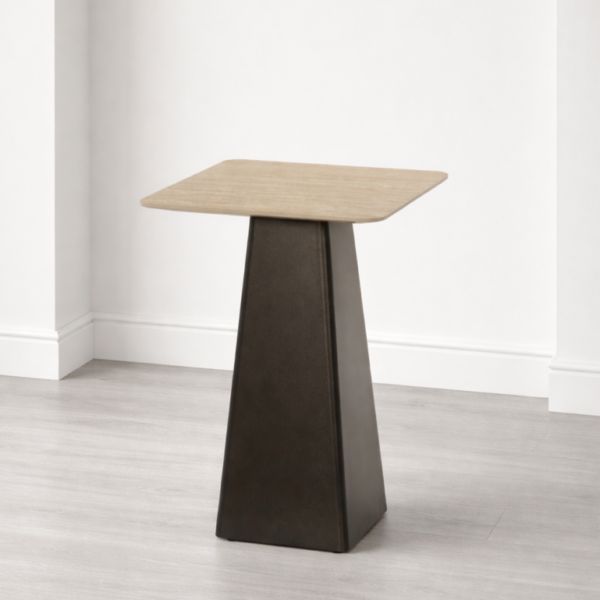 Milly bijzettafel h55cm - Cremekleurig