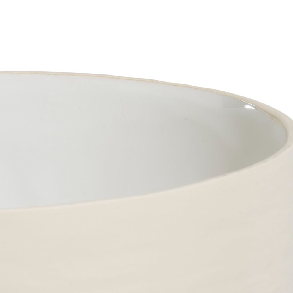 Presley vaas H25cm - Cremekleurig - Afbeelding 4