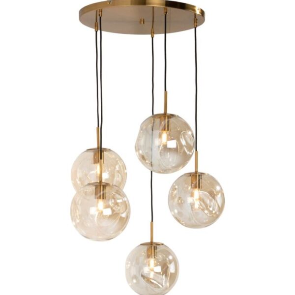 Bo hanglamp 5*E27 - Goud