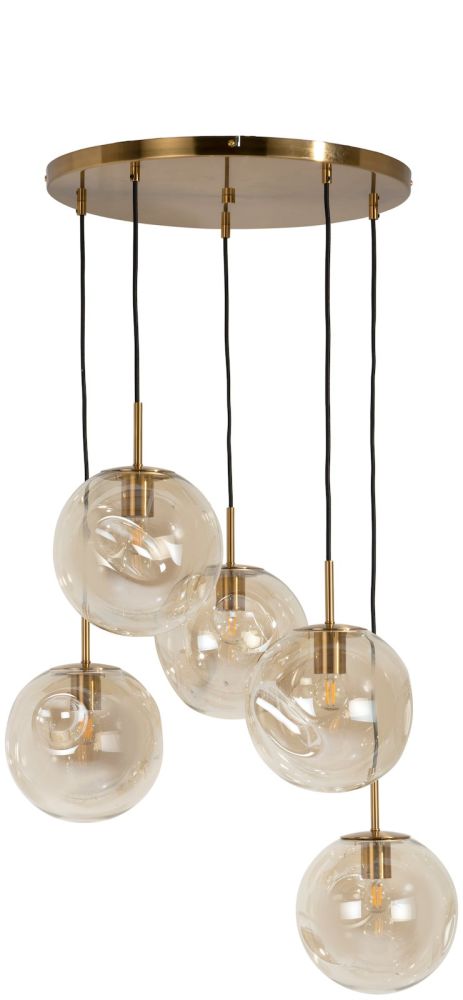 Bo hanglamp 5*E27 - Goud - Afbeelding 6