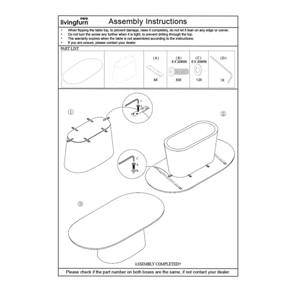livingfurn_-_assembly_instruction_-_novero_280 Novero 280cm