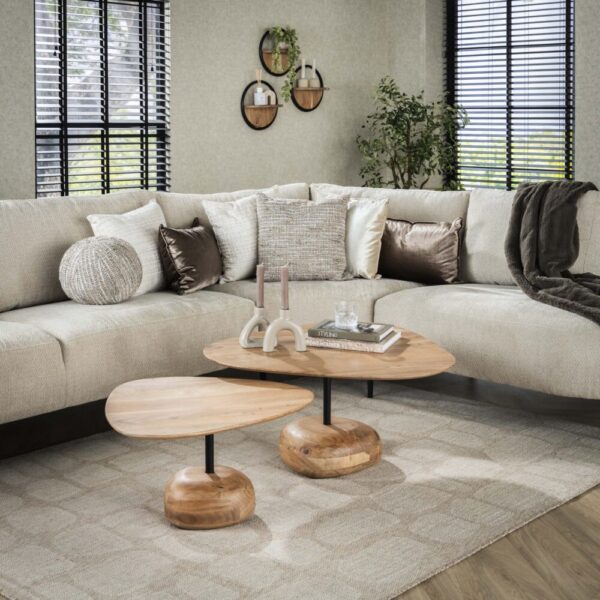 2274_15_1 Salontafel driehoekig set/2