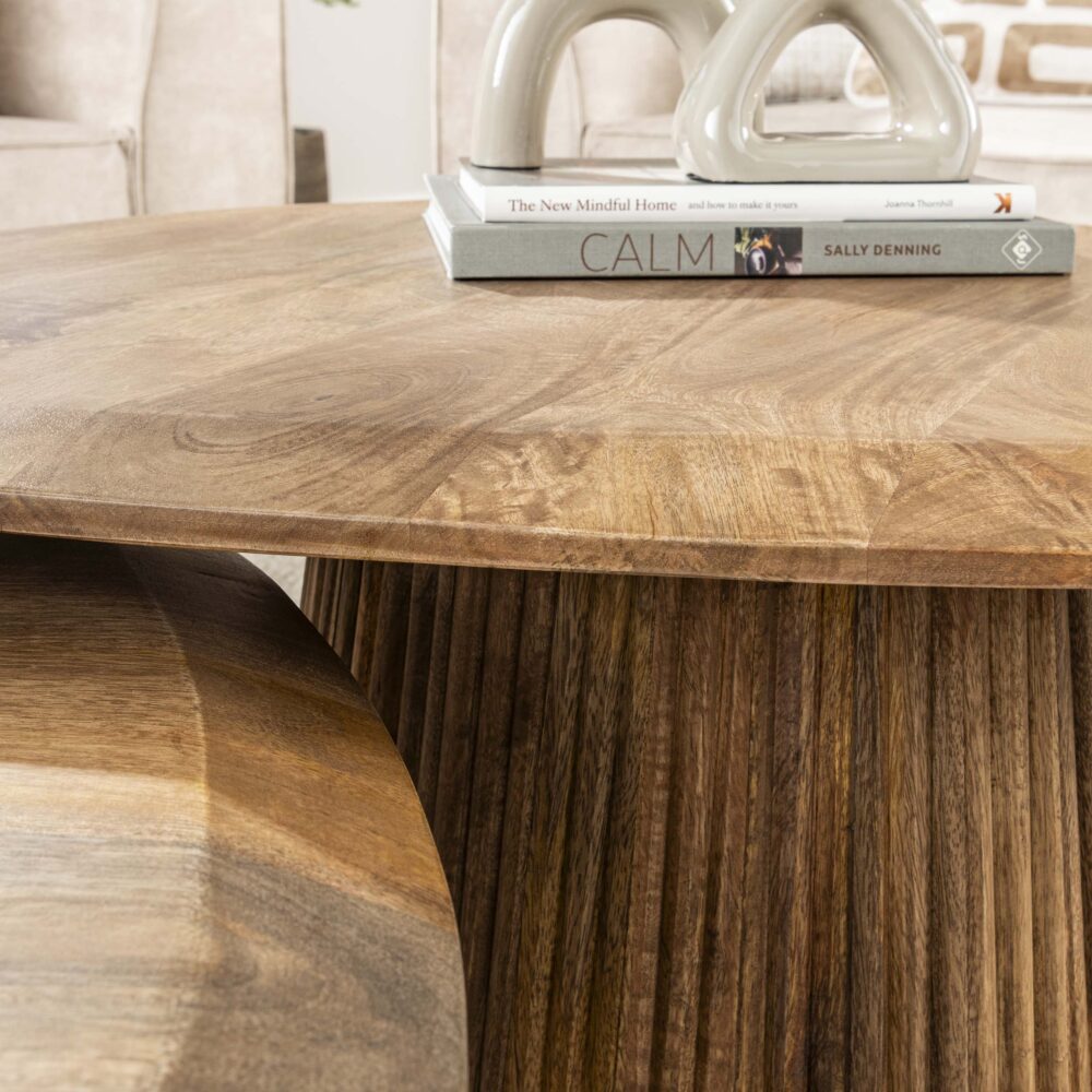 Salontafel Wave driehoekig set/2 - Afbeelding 3