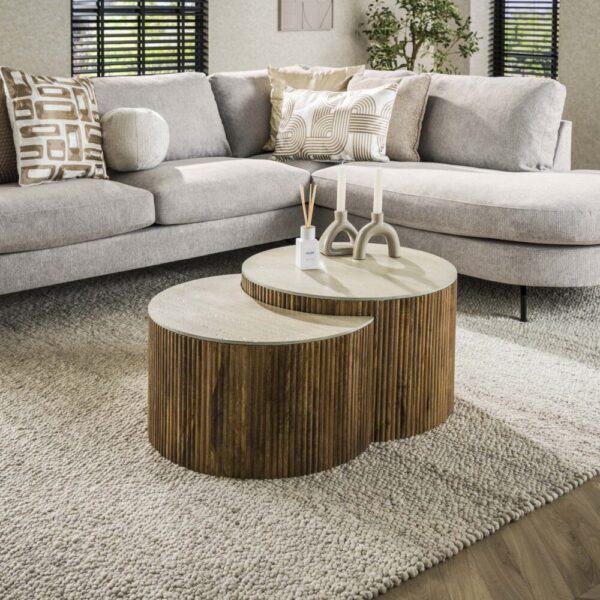 2916_16ZA_1 Salontafel Nuovo half rond set/2