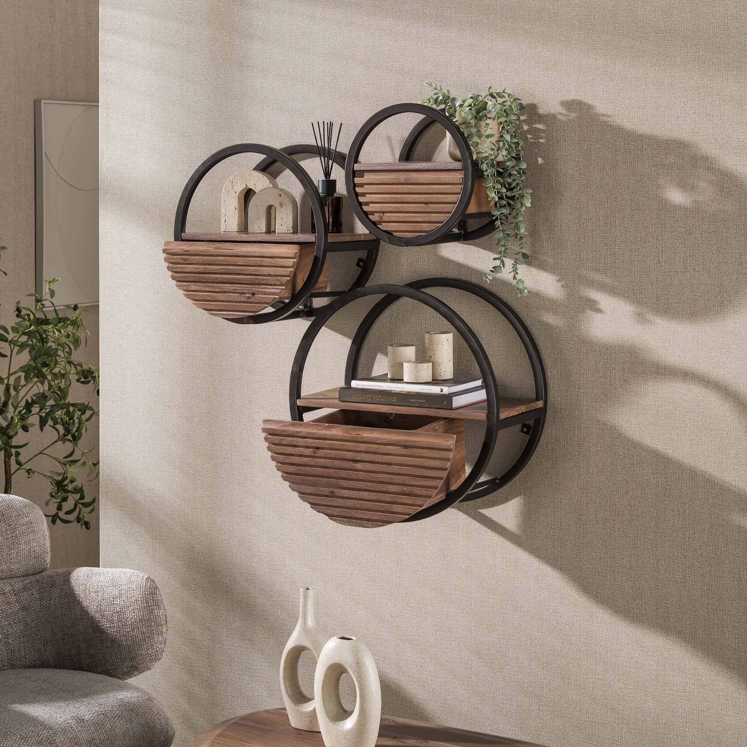 Wandschap Circular 1L Ø40 - Afbeelding 2