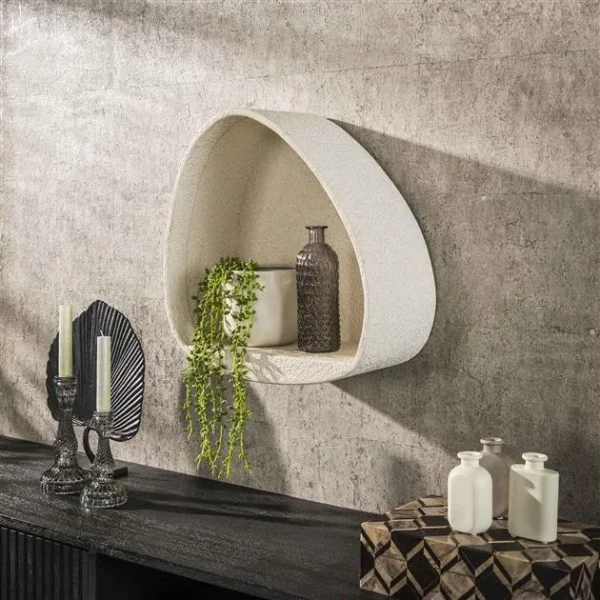 Wandschap Stone driehoekig
