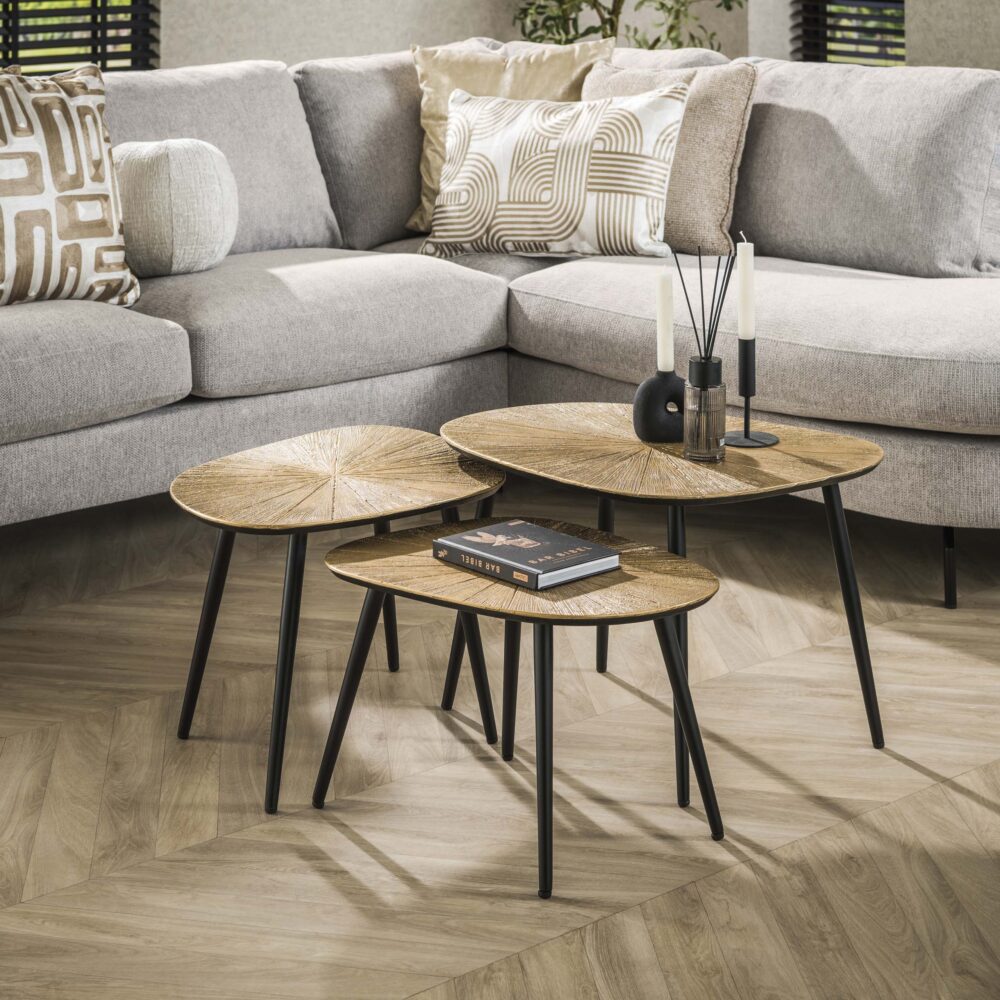 Salontafel Ray vierhoekig set/3 - Afbeelding 3