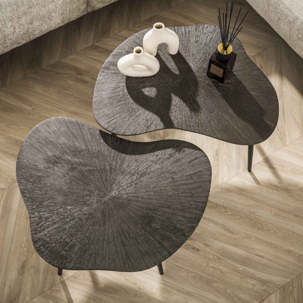 Salontafel Brown Ray organisch set/2 - Afbeelding 2
