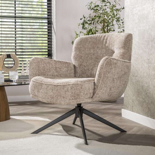 4986_54H_1 Fauteuil Forza draaibaar