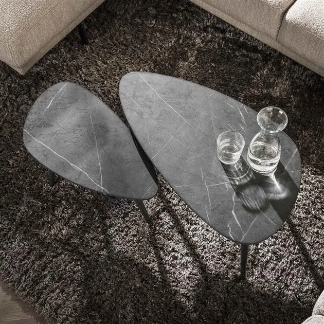 Salontafel Onyx peervormig set/2 - Afbeelding 7