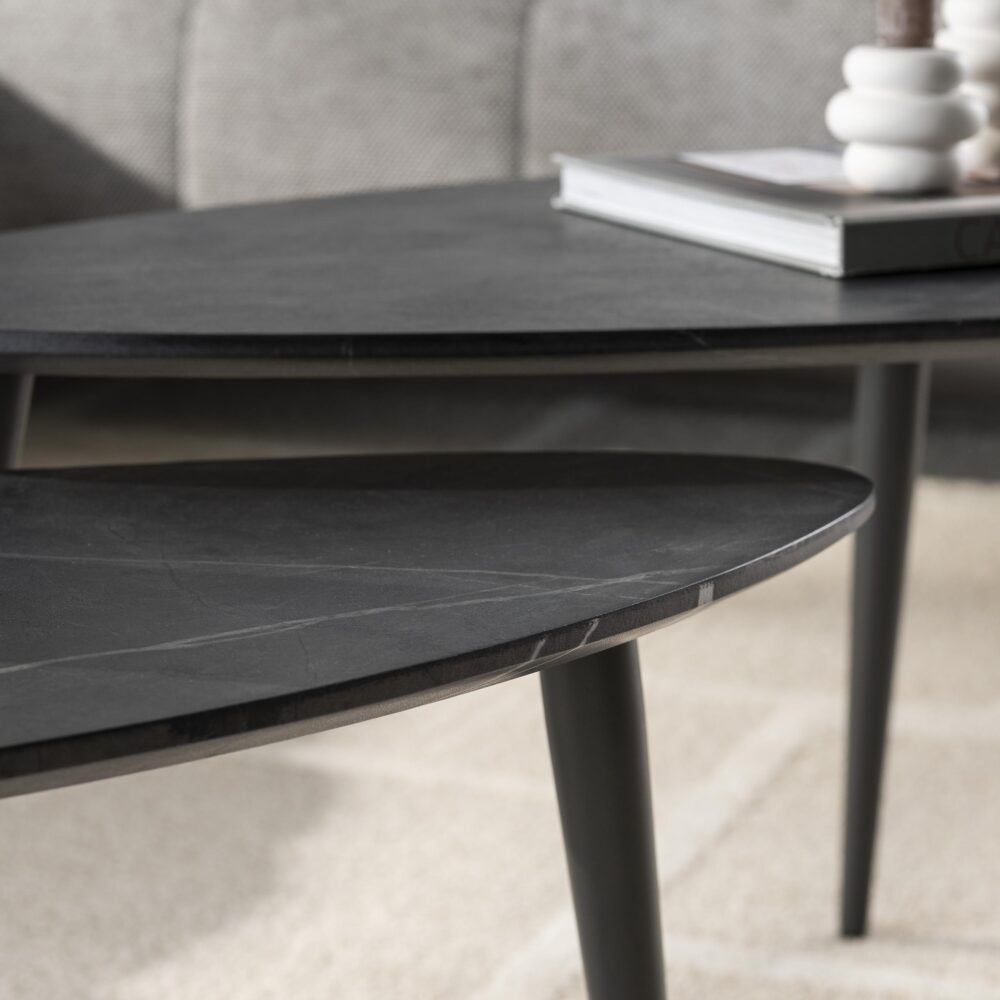Salontafel Onyx peervormig set/2 - Afbeelding 3