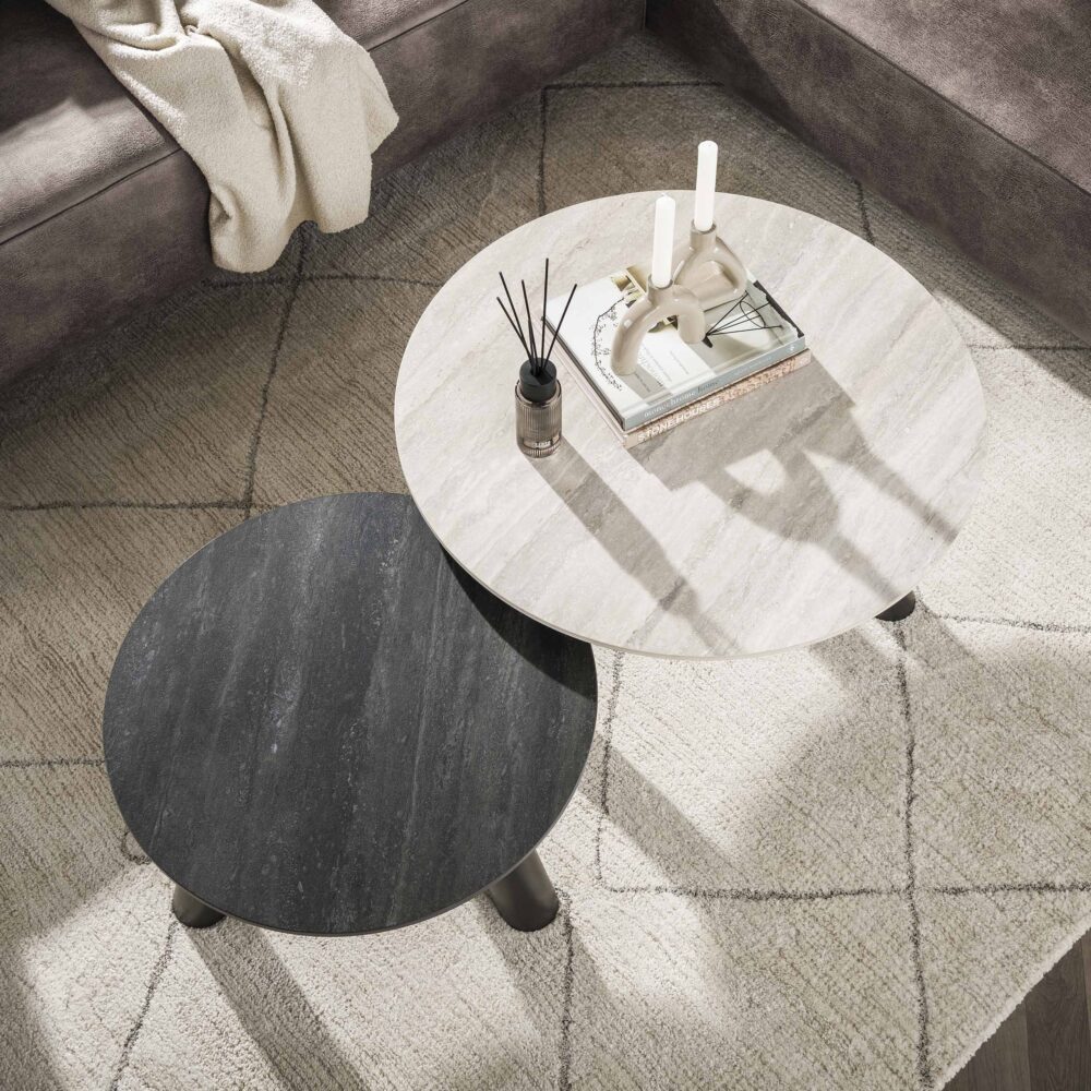 Salontafel Twin rond set/2 - Afbeelding 2