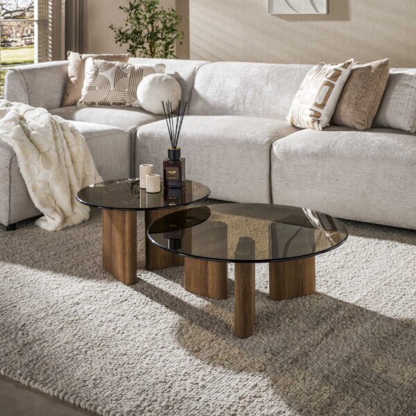 5722_39B_1 Salontafel Tinto rond set/2