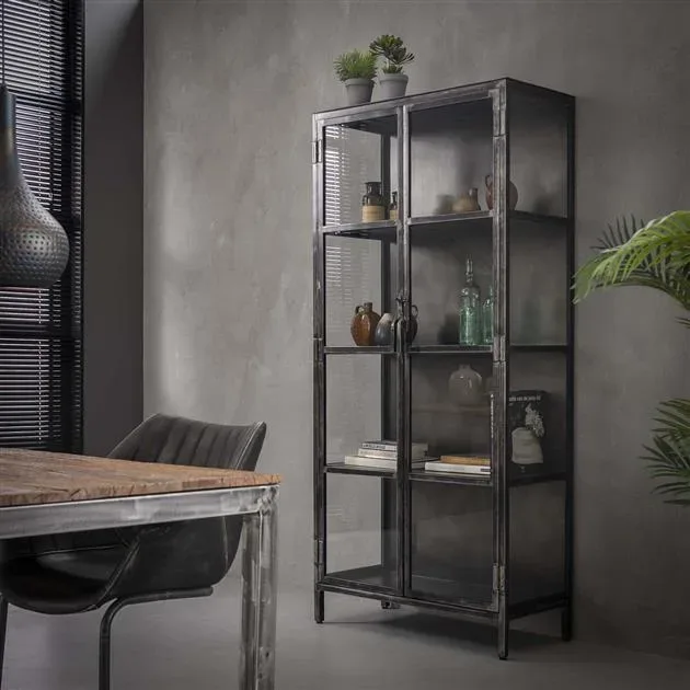 Vitrinekast Rift Metal 2D - Afbeelding 3