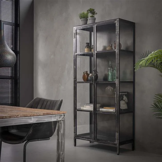 Vitrinekast Rift Metal 2D - Afbeelding 8