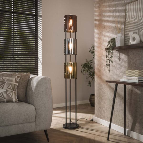 7345_77_1 Vloerlamp Lucente Tricolore 3L
