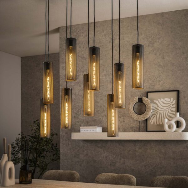 Hanglamp Tube Mesh 5+4L