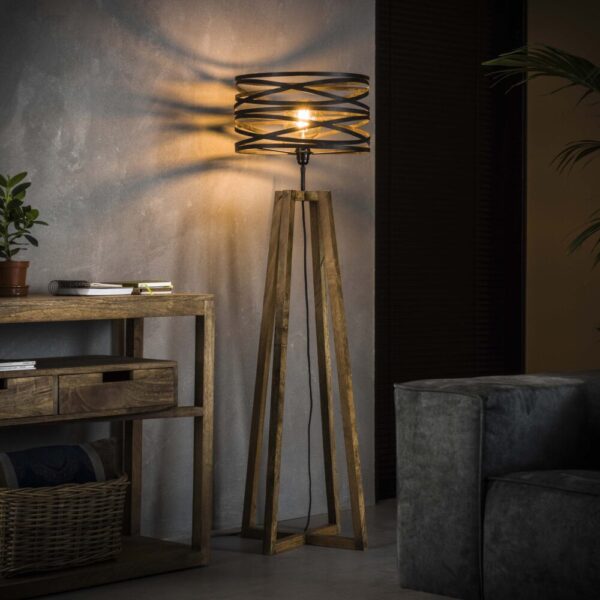 7673_45S_1 Vloerlamp Twist 1L