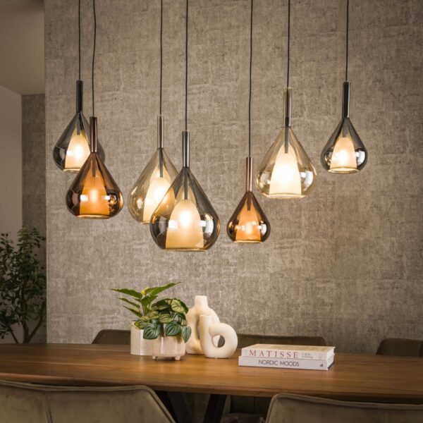 Hanglamp Wings 4+3L