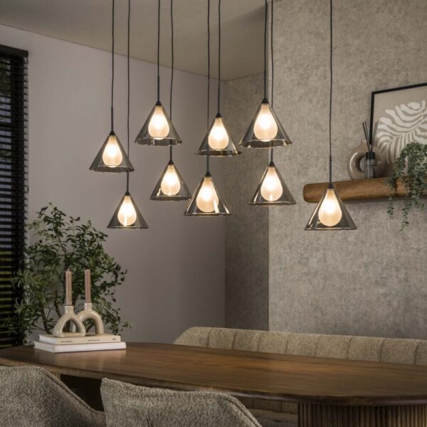 Hanglamp Conic 5+4L