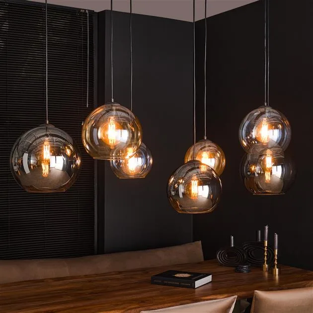 Hanglamp Multi Globe 4+3L - Afbeelding 5