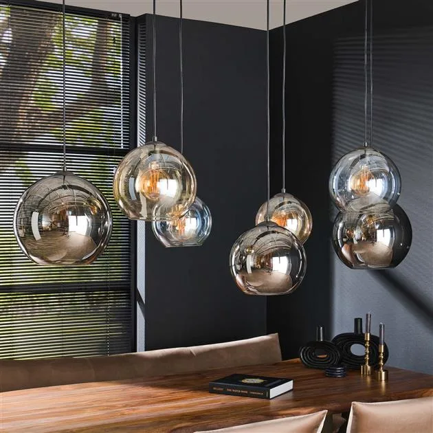 Hanglamp Multi Globe 4+3L - Afbeelding 6