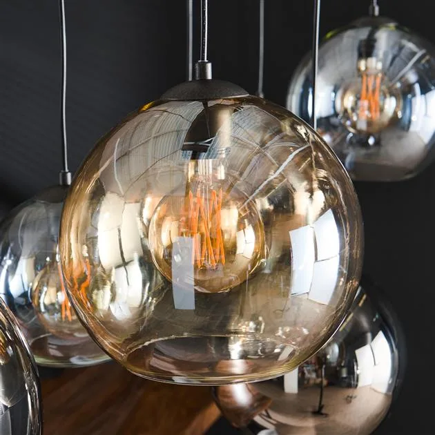 Hanglamp Multi Globe 4+3L - Afbeelding 8
