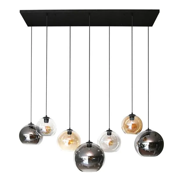 Hanglamp Multi Globe 4+3L - Afbeelding 9