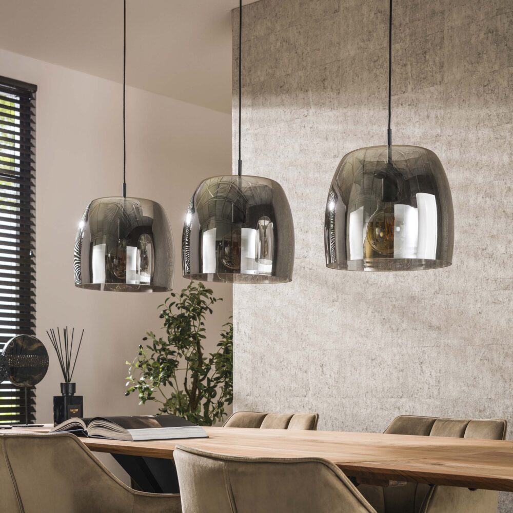 Hanglamp Drift Glass 3L - Afbeelding 2