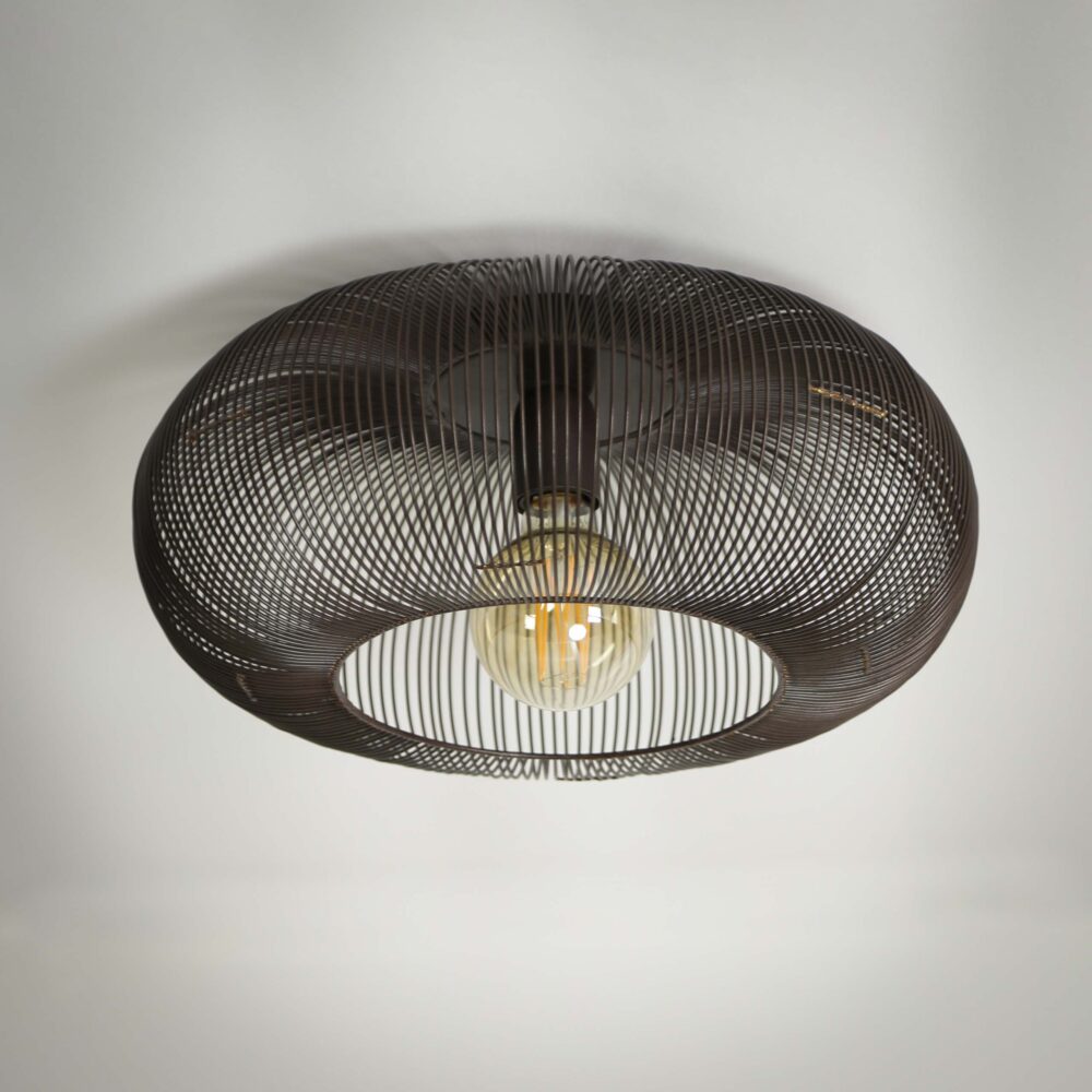 Plafondlamp Copper Twist 1L - Afbeelding 2